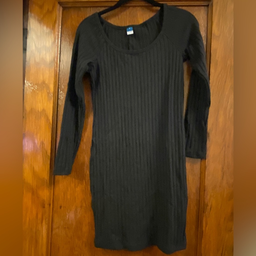 Old Navy NWOT Fitted Scoop Neck Rib-Knit Mini Dress